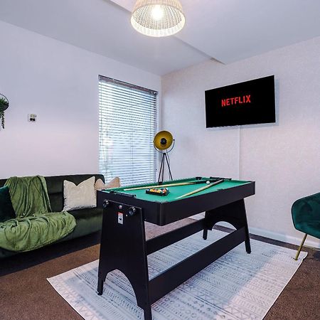 Rest&Recharge At A Spacious Townhouse By The Etihad Villa Manchester Eksteriør bilde