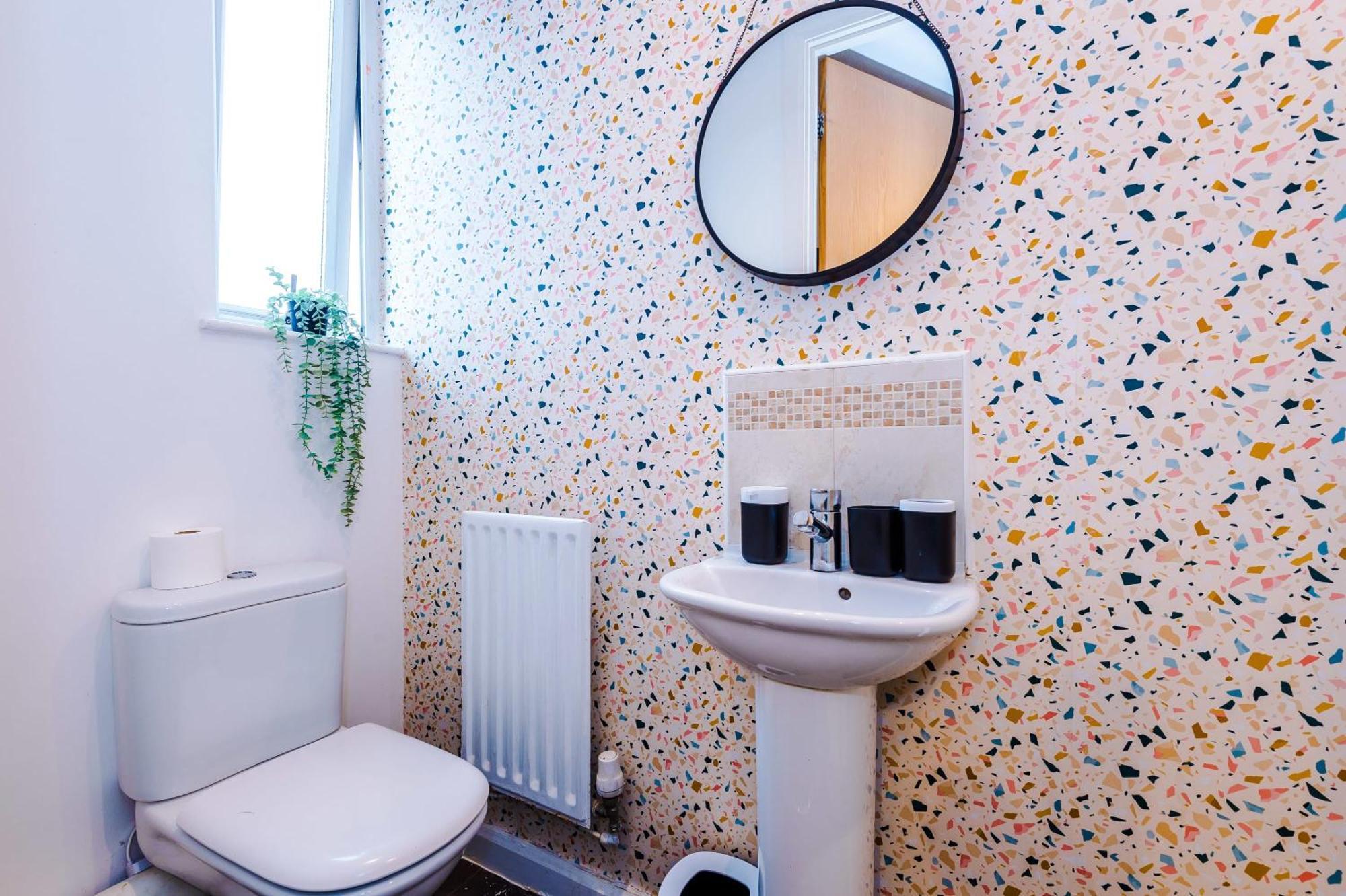 Rest&Recharge At A Spacious Townhouse By The Etihad Villa Manchester Eksteriør bilde