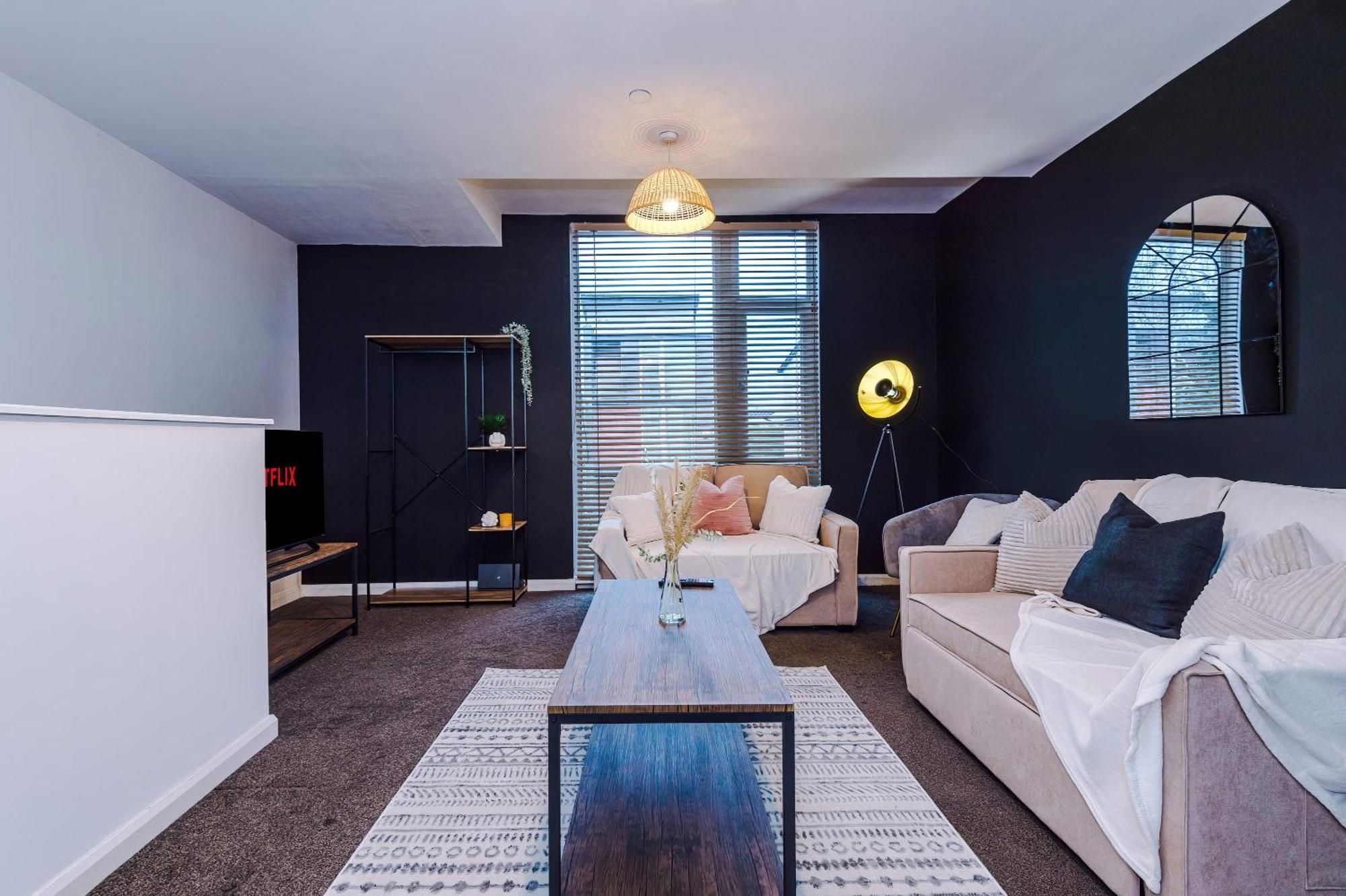 Rest&Recharge At A Spacious Townhouse By The Etihad Villa Manchester Eksteriør bilde
