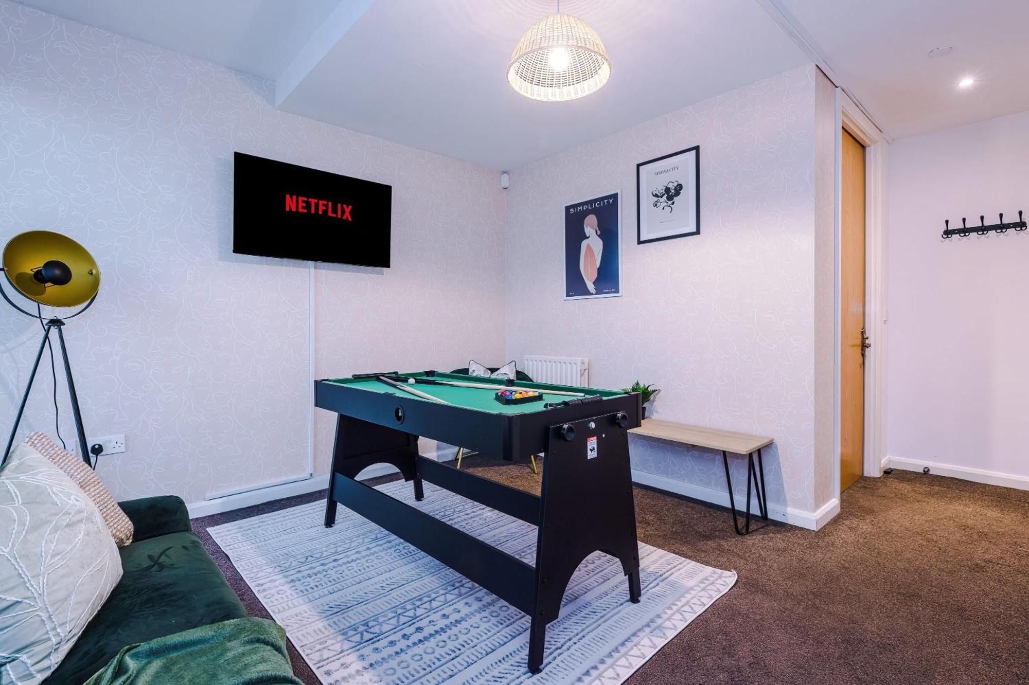 Rest&Recharge At A Spacious Townhouse By The Etihad Villa Manchester Eksteriør bilde
