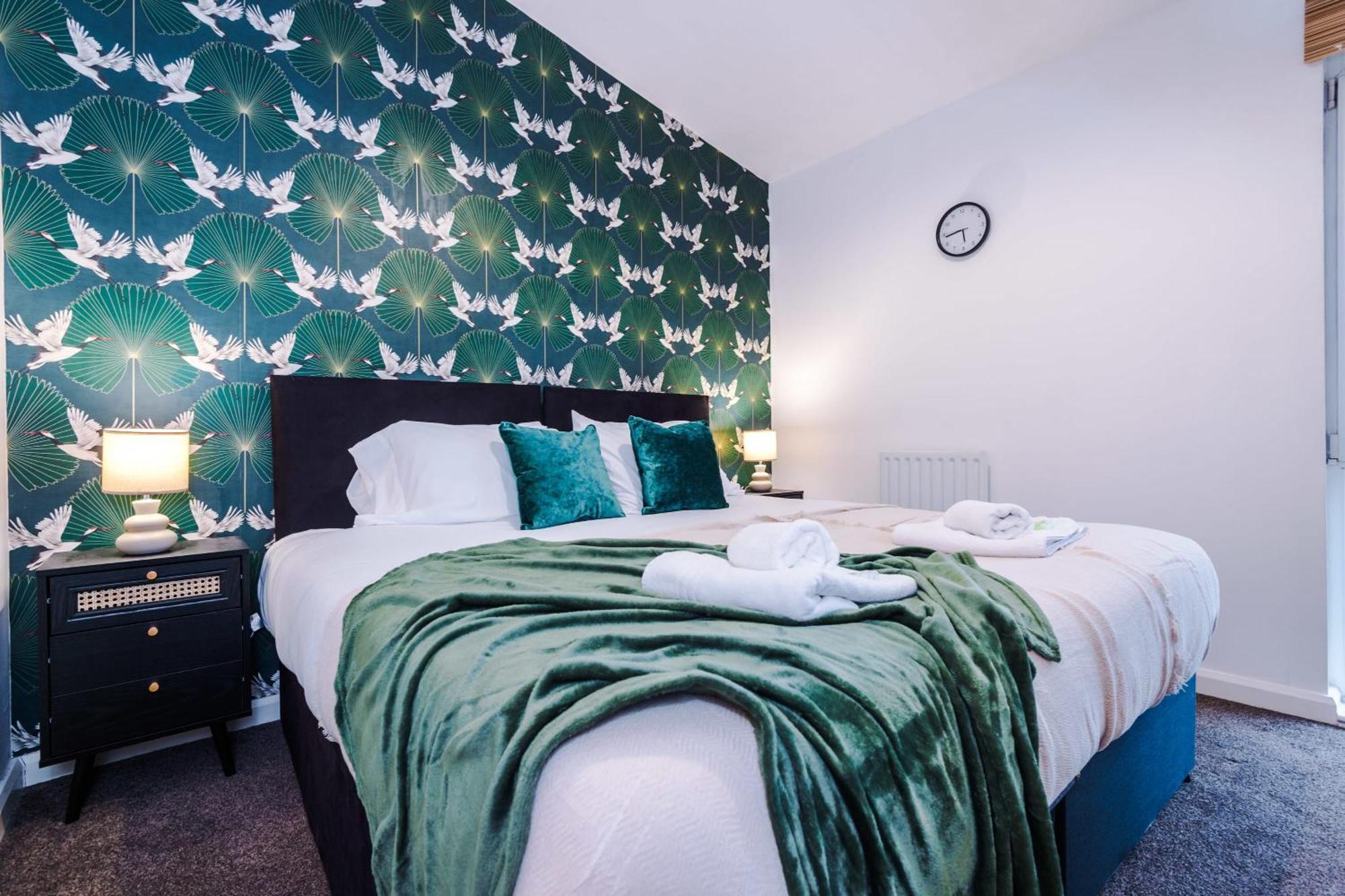 Rest&Recharge At A Spacious Townhouse By The Etihad Villa Manchester Eksteriør bilde