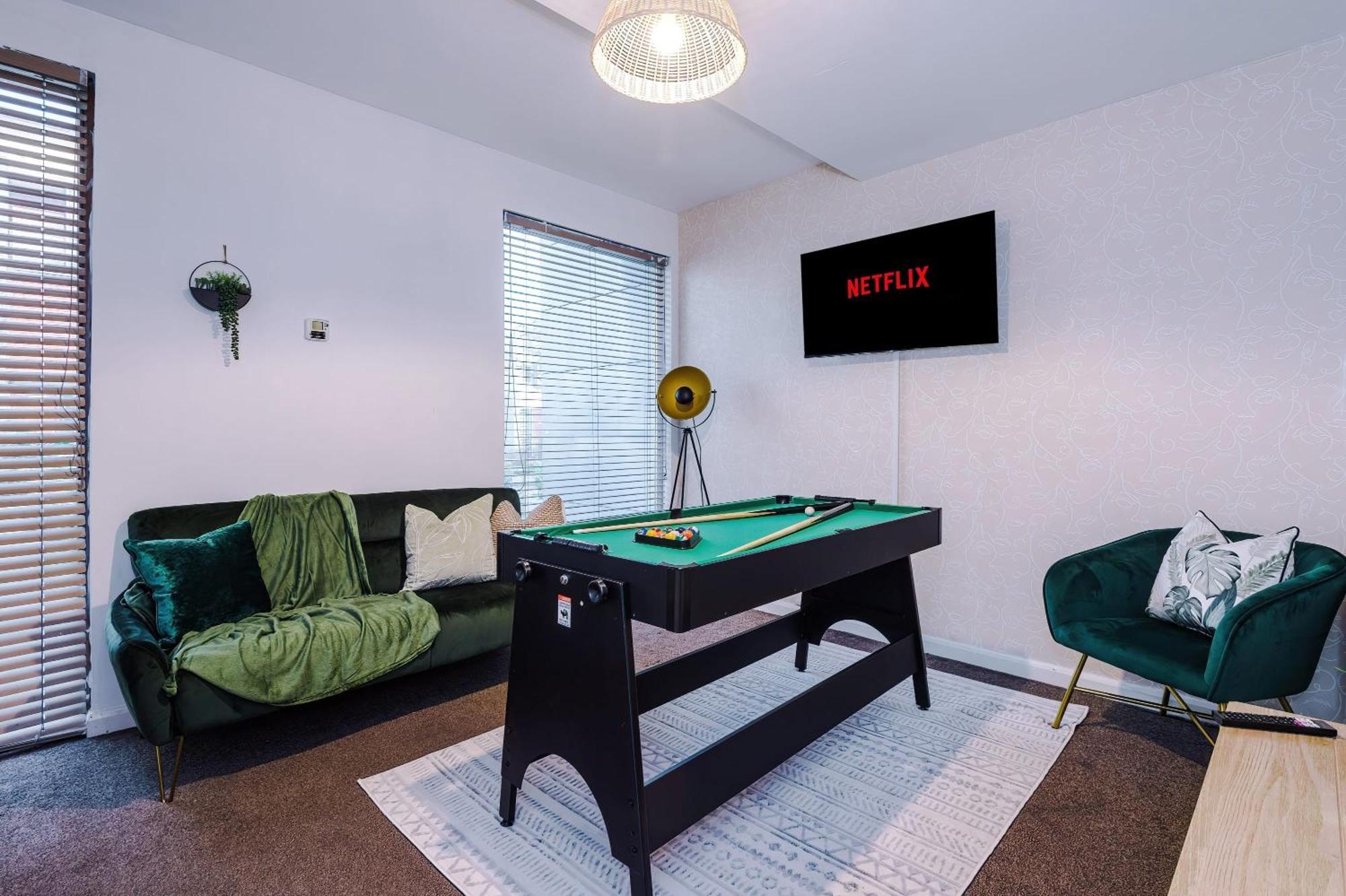 Rest&Recharge At A Spacious Townhouse By The Etihad Villa Manchester Eksteriør bilde